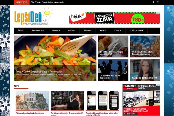 ProfitMag theme site design template sample