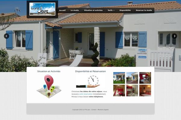 The Place theme site design template sample