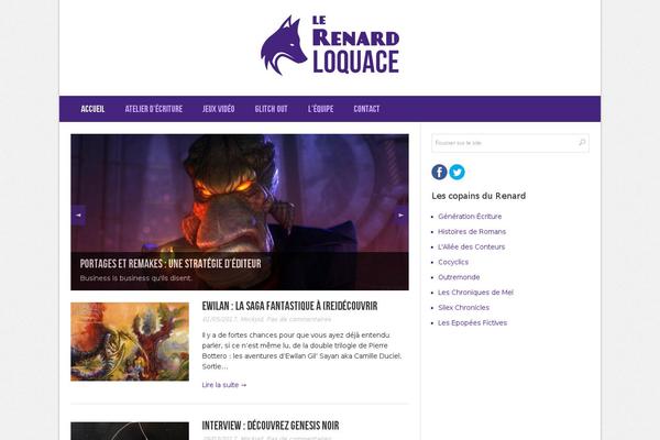Lightly theme site design template sample