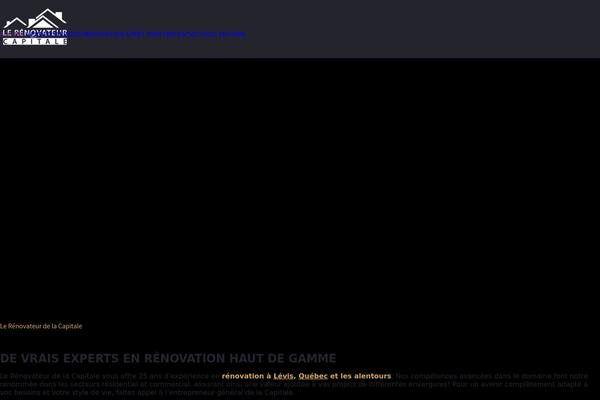 Total theme site design template sample