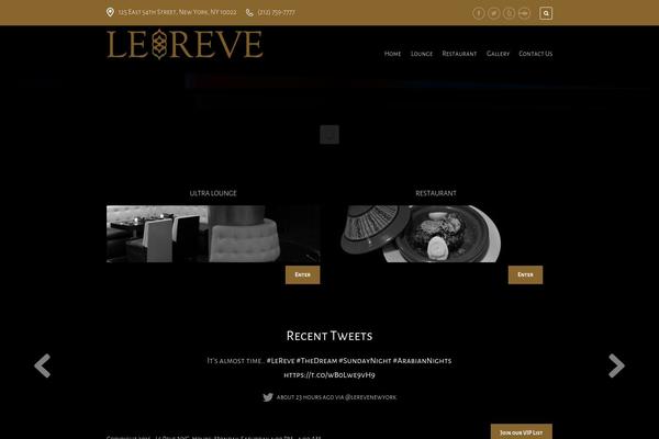 Espresso theme site design template sample