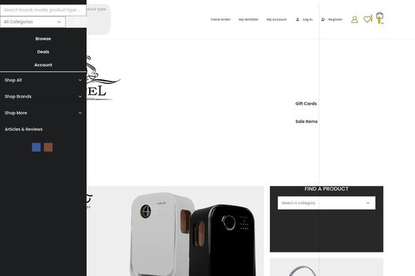 Porto theme site design template sample