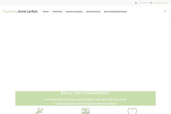Atelier-child theme site design template sample