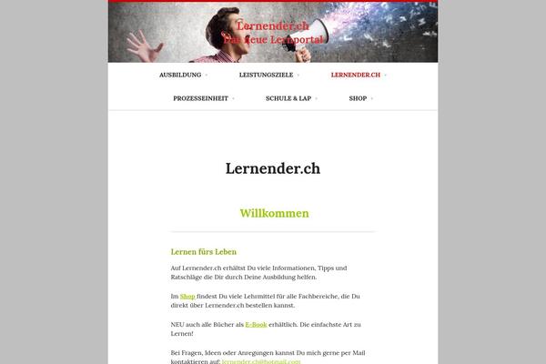 lernender.ch site used Bosco