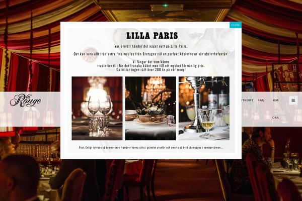 BERG theme site design template sample