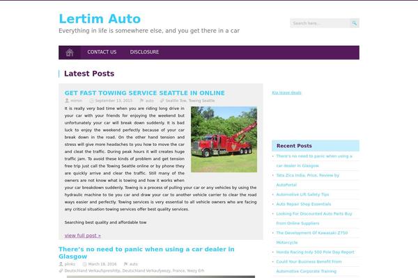 MidnightCity theme site design template sample