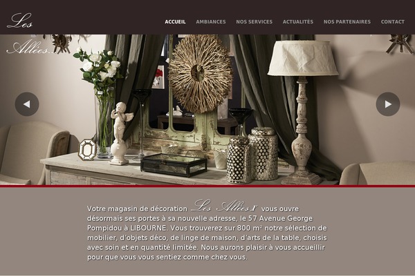 Impressive theme site design template sample