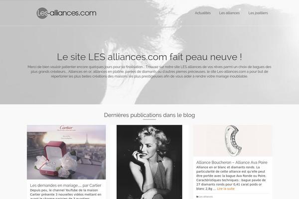 Pinnacle theme site design template sample