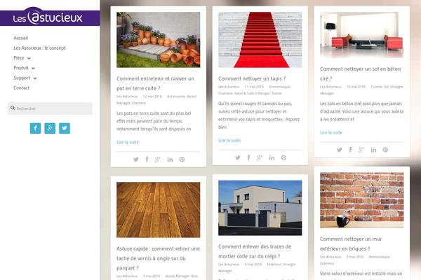 Smoothie theme site design template sample