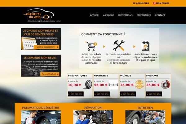 Site using Calendrier plugin