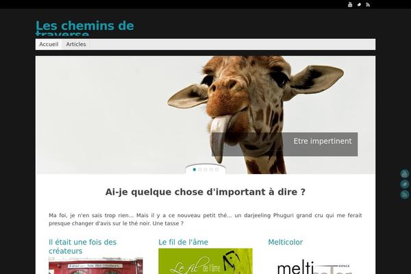 Tempera theme site design template sample