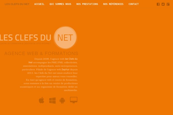 les-clefs-du-net.com site used Pandorabox