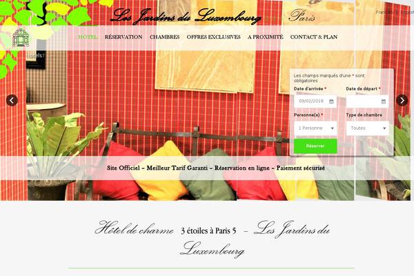 Leisure theme site design template sample