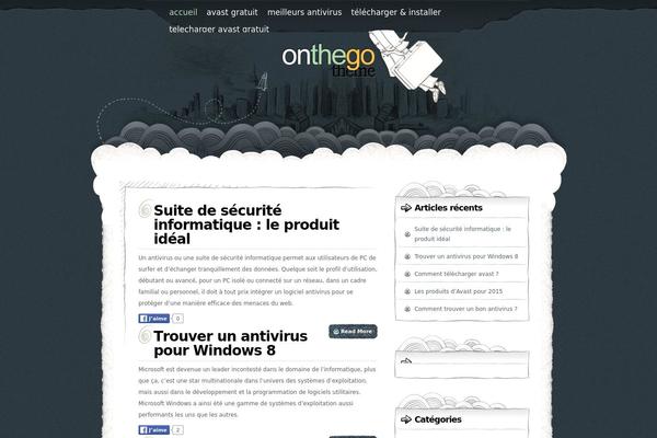 OnTheGo theme site design template sample