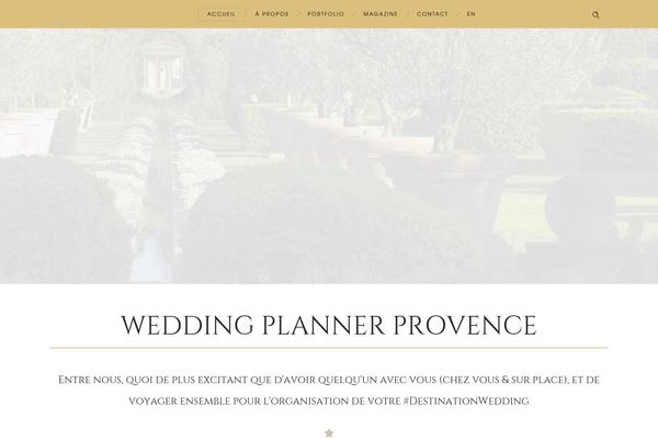 Andrina theme theme site design template sample