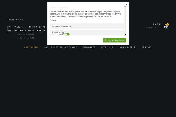 Site using Custom Facebook Feed plugin