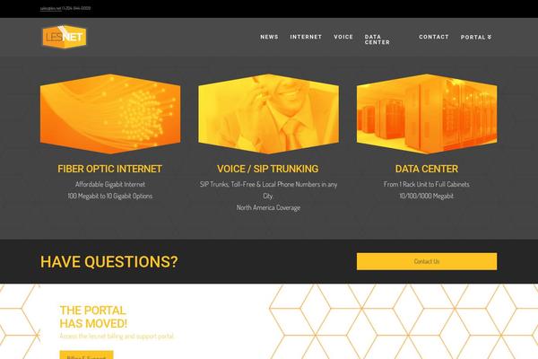 Site using Cornerstone plugin