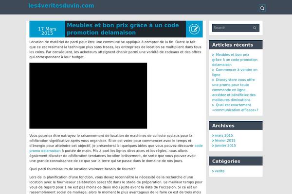 les4veritesduvin.com site used MW Small