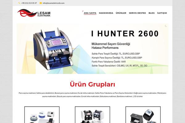 lesamelektronik.com site used Lesam-elektronik