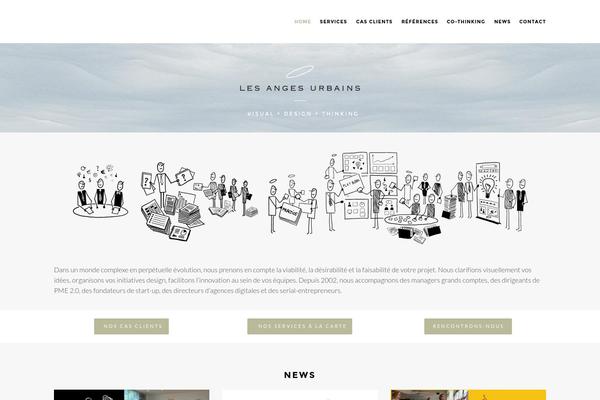 Ibuki-child theme site design template sample