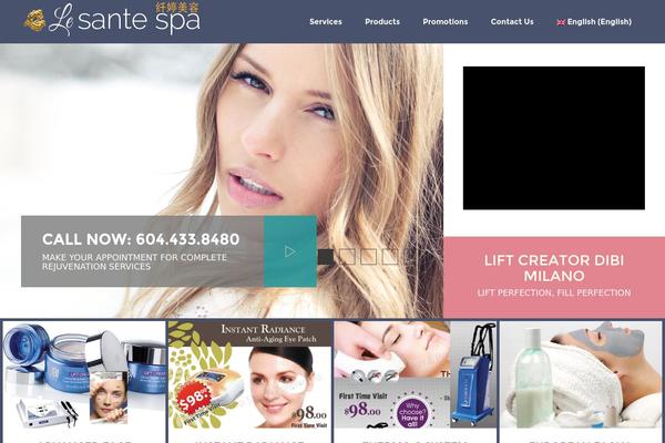 lesantespa.com site used Lesantespa-two