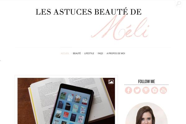 John Doe's Blog theme site design template sample