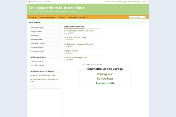 Forester theme site design template sample