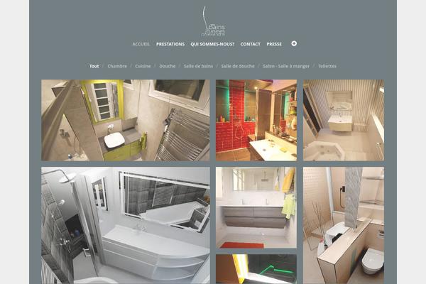 Ink theme site design template sample