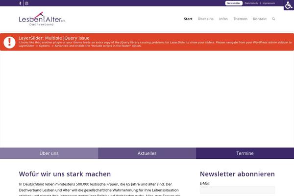 Enfold-child theme site design template sample