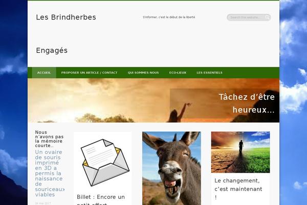 lesbrindherbes.org site used Pinboard Child