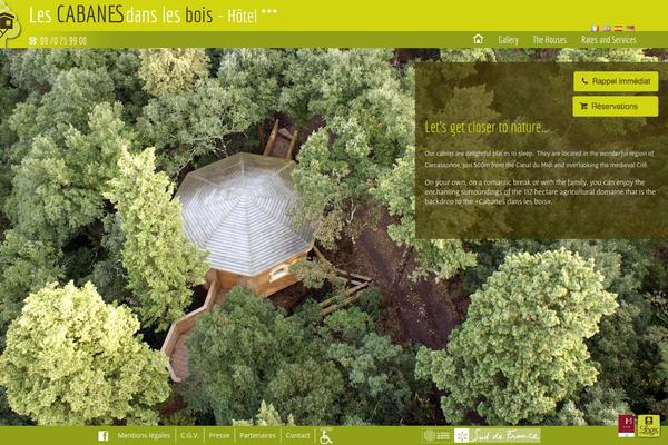 HotelBooking theme site design template sample