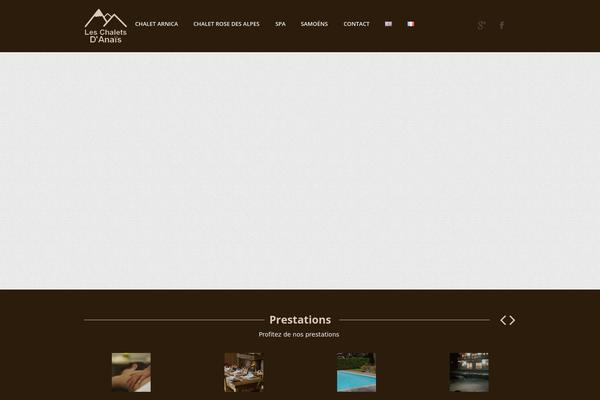 Anchor theme site design template sample