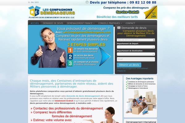 Cloud theme site design template sample
