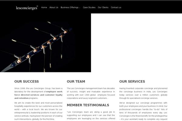 Tyrion theme site design template sample