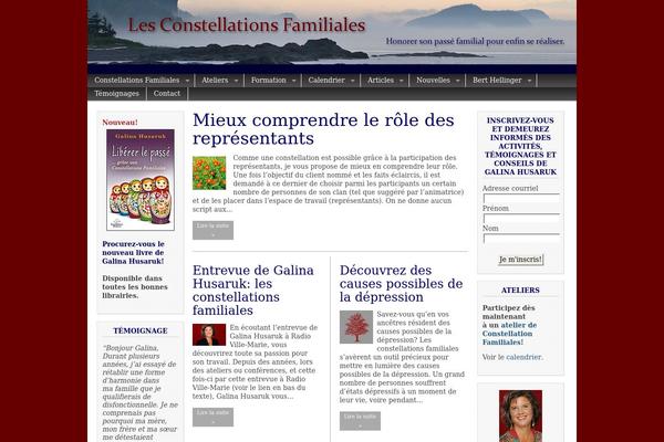 Magazine Basic theme site design template sample