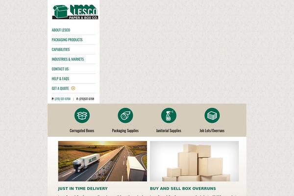 lescopaper.com site used Lesco