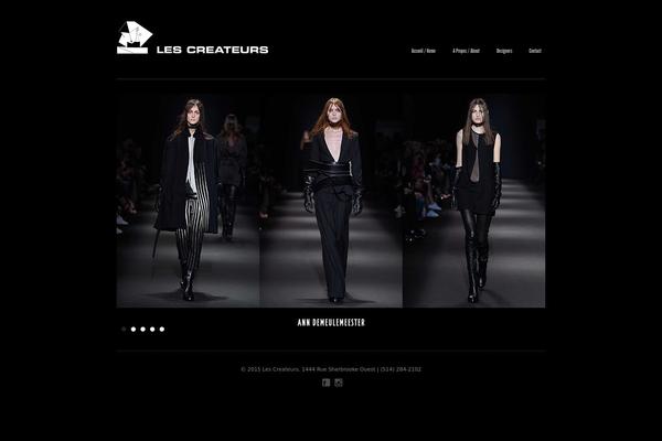 Purity theme site design template sample