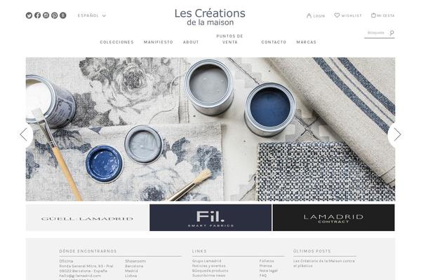 Gridly theme site design template sample