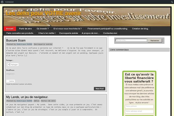 Site using pootle page builder plugin