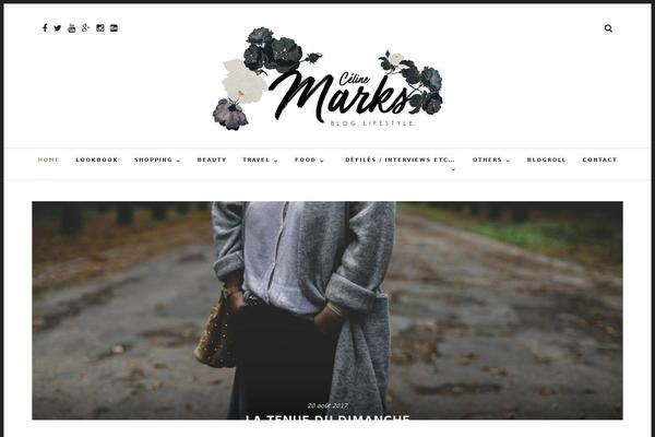 Letsblog theme site design template sample