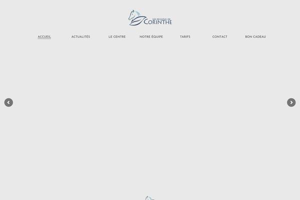 Aqua theme site design template sample