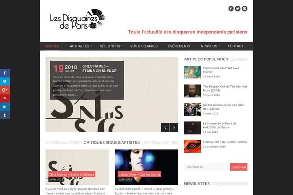 lesdisquairesdeparis.com site used Unicorn-child
