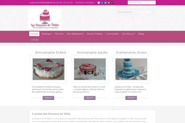 Site using Crafty Social Buttons plugin