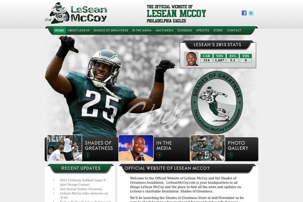 Lnm theme site design template sample