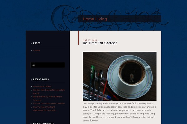 Dusk To Dawn theme site design template sample