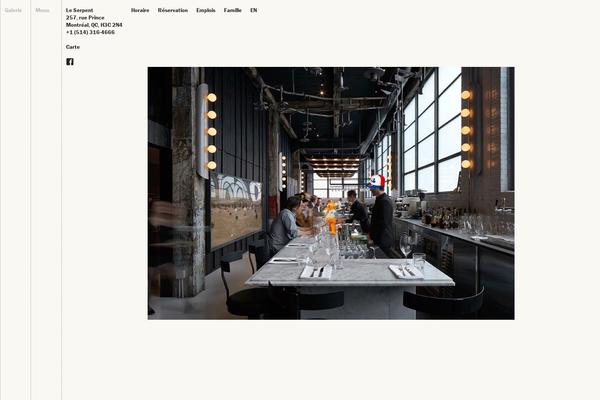 leserpent.ca site used Hubert-wp-theme