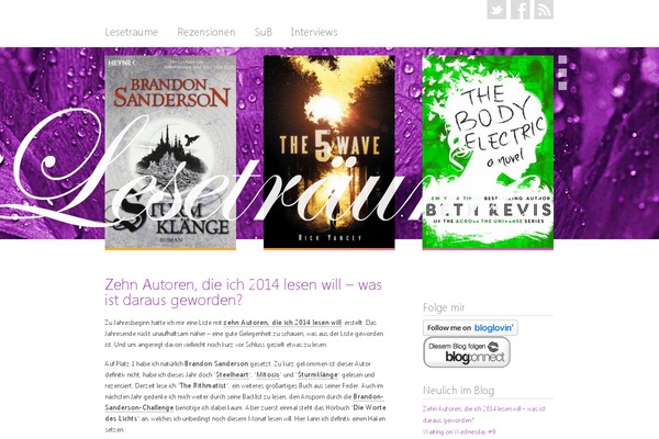 Site using WP Social Blogroll plugin