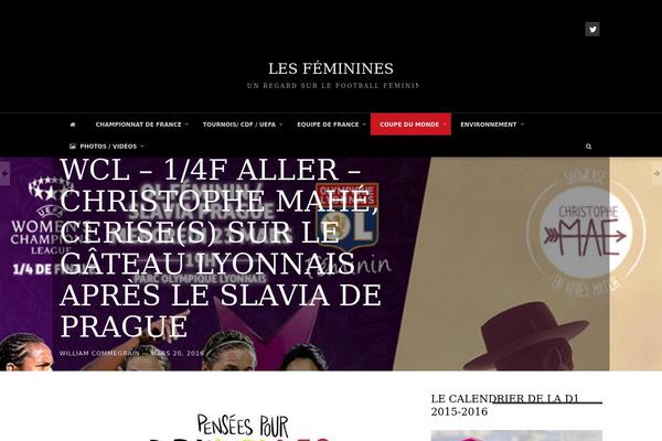 BLACKMAG theme site design template sample