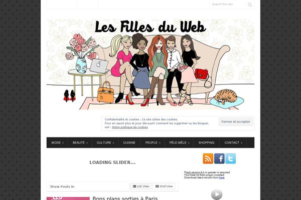 lesfillesduweb.com site used Mts_splash