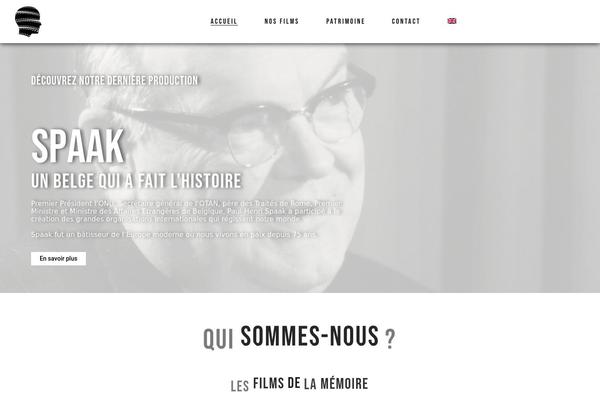 Pelicula theme site design template sample